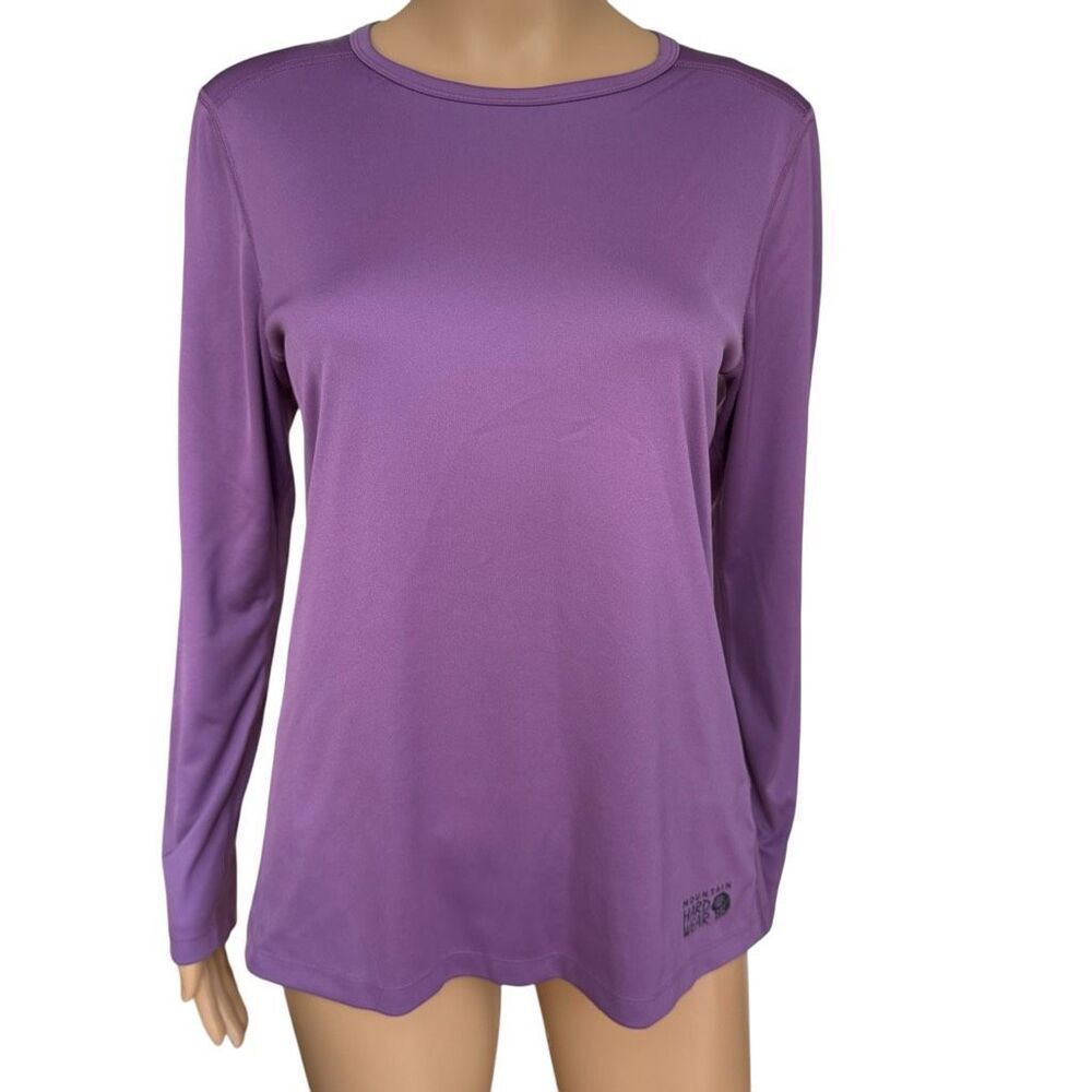 Mountain Hardwear Purple Long Sleeve T-Shirt